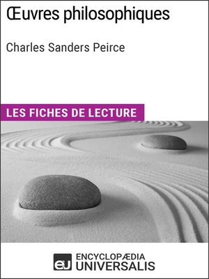 cover image of Oeuvres philosophiques de Charles Sanders Peirce